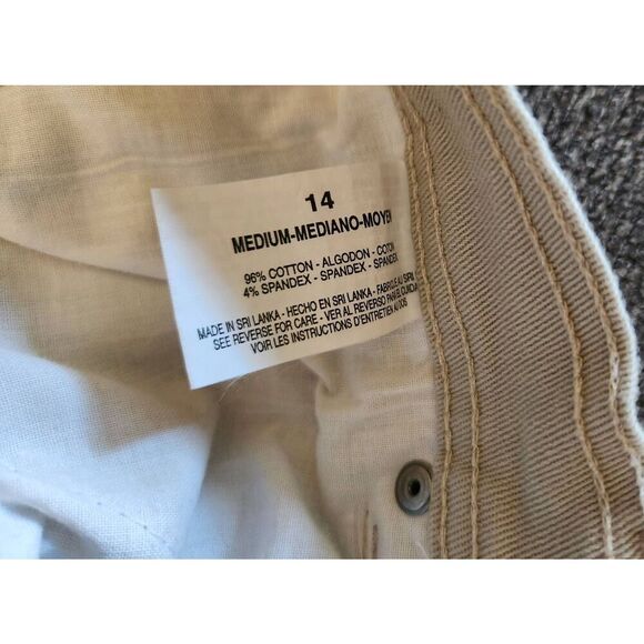W1 Gloria Vanderbilt casual khaki jeans, pants - Picture 7 of 8